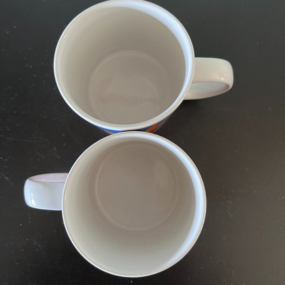 Set of 2 Vintage Hilo Hattie Mugs ~ Bird Of Paradise ~ Red Hibiscus - Picture 14 of 14